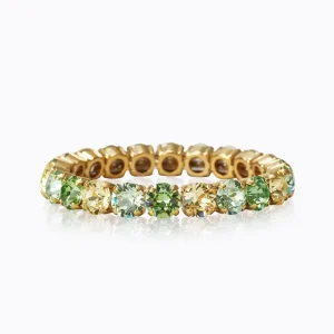CAROLINE SVEDBOM ARMBÅND GIA STUD LIME COMBO