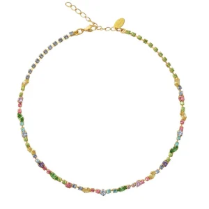 CAROLINE SVEDBOM KJEDE ANTONIA GOLD PASTEL COMBO