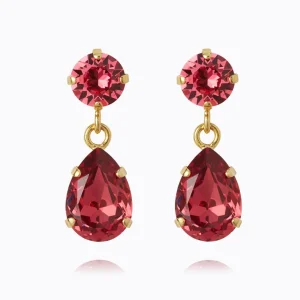 CAROLINE SVEDBOM ØREDOBBER MINI DROP MULBERRY RED