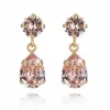 CAROLINE SVEDBOM ØREDOBBER MINI DROP GOLD VINTAGE ROSE