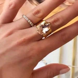 CAROLINE SVEDBOM RING CLASSIC DROP VINTAGE ROSE