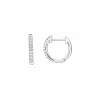 DIAMANT ØRERINGER 0,09CT