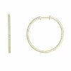 DIAMANT ØRERINGER 1,00CT GULTGULL