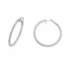 DIAMANT ØRERINGER 0,96CT HVITTGULL