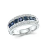 DIAMANT RING MED SAFIRER HELLMAN