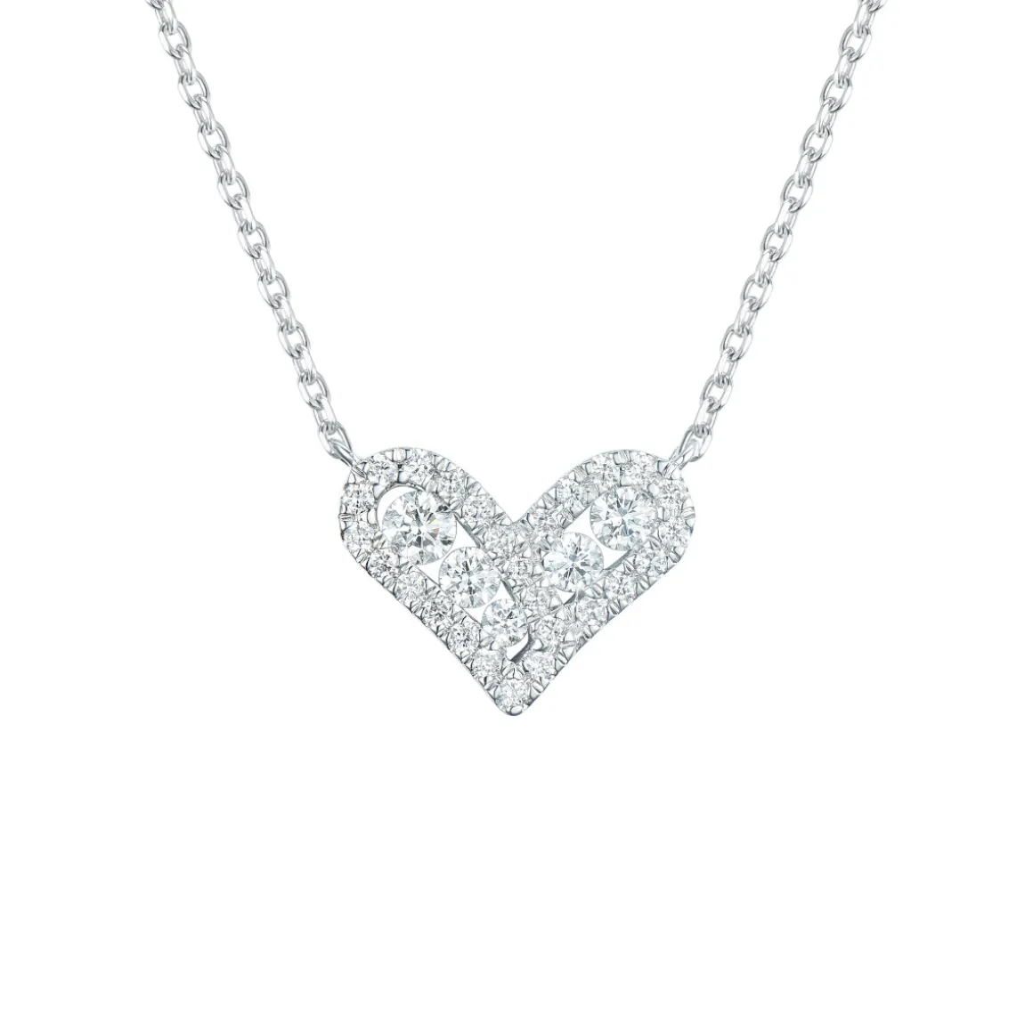 diamantanheng_crazy_heart_0-1.webp DIAMANTANHENG CRAZY HEART HELLMAN MED KJEDE 0,42CT