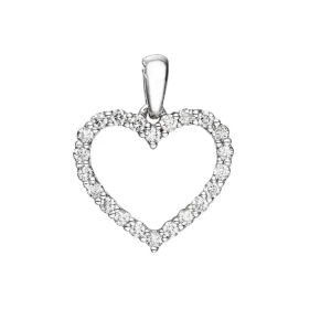 DIAMANTANHENG HJERTE 0,23CT
