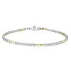 DIAMANTARMBÅND GULT OG HVITTGULL 0,84CT