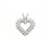 DIAMANTHJERTE ANHENG 0.43CT