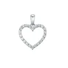 DIAMANTHJERTE ANHENG 0.25CT