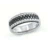 DIAMANTRING BLACK & WHITE BRED