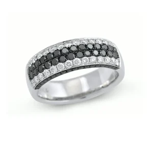 DIAMANTRING BLACK & WHITE BRED