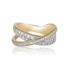 DIAMANTRING GULTGULL TWIST HELLMAN