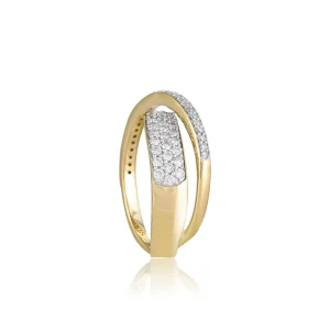 DIAMANTRING GULTGULL TWIST HELLMAN