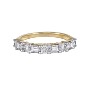 DIAMANTRING HELLMAN GULTGULL EMERALD AND BRILLIANT
