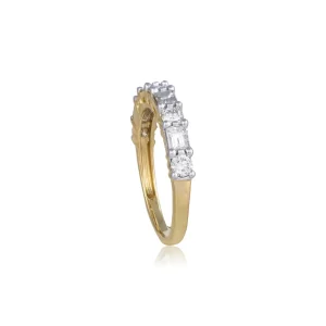 DIAMANTRING HELLMAN GULTGULL EMERALD AND BRILLIANT