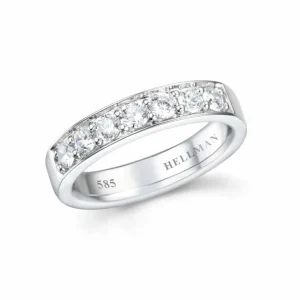 DIAMANTRING HELLMAN HVITTGULL 0,67CT