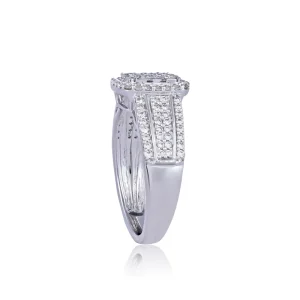 DIAMANTRING HELLMAN HVITTGULL