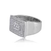 DIAMANTRING HVITTGULL HELLMAN DIAMOND SIGNET