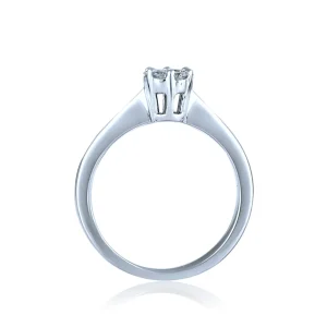 DIAMANTRING HVITTGULL HELLMAN MAGIC 0,25CT