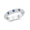 DIAMATRING MED SAFIRER