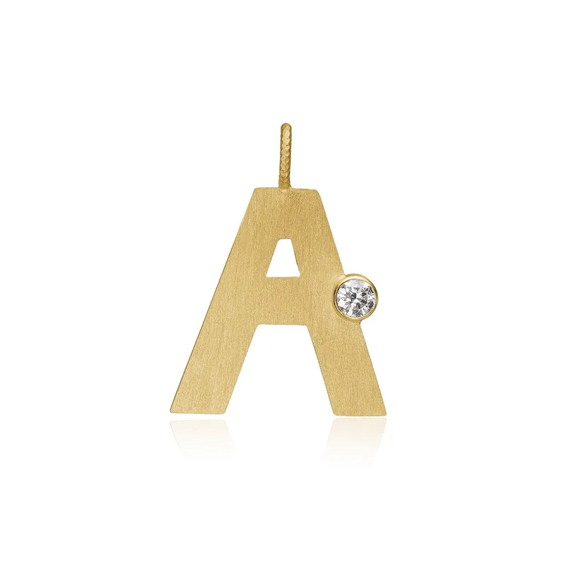 dulong_anheng_letter_gult_0.webp DULONG ANHENG LETTER GULTGULL MED DIAMANT