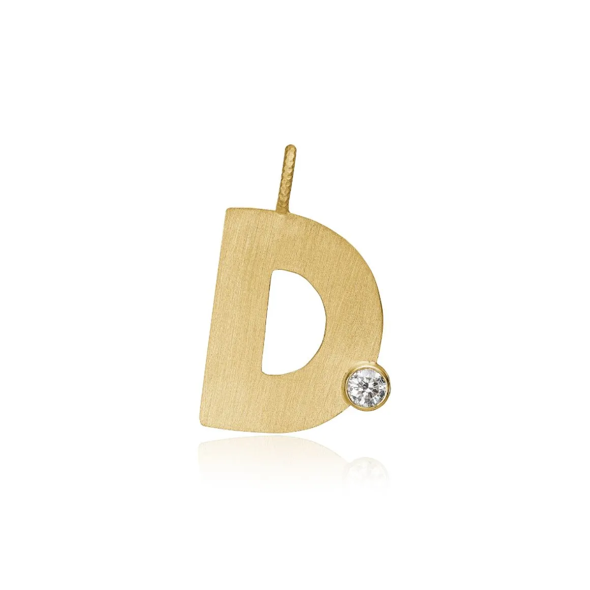 dulong_anheng_letter_gult_3.webp DULONG ANHENG LETTER GULTGULL MED DIAMANT