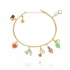DULONG ARMBÅND PICCOLO LINEA TROPICAL GULTGULL