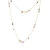 DULONG KJEDE PICCOLO SUNSET MED SORT DIAMANT