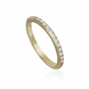 DULONG RING CURVE MED DIAMANTER 2MM