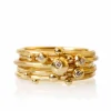 DULONG RINGER DELPHIS SETT MED DIAMANTER