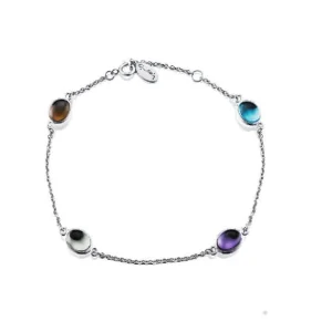EFVA ATTLING ARMBÅND LOVE BEADS FLOW HVITTGULL