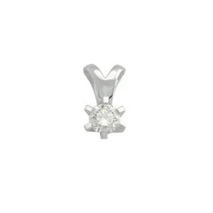 ENSTENSANHENG HVITTGULL DIAMANT 0.25 ct Tw.si