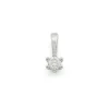 ENSTENSANHENG HVITTGULL DIAMANT 0.15 CT TW.SI