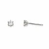 ENSTENSØREDOBBER HVITTGULL DIAMANT 0.30CT TW.SI