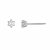ENSTENSØREDOBBER HVITTGULL DIAMANT 0.20CT TW.SI