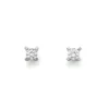 ENSTENSØREDOBBER HVITTGULL DIAMANT 0.20 CT TW.SI