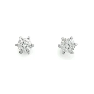 ENSTENSØREDOBBER HVITTGULL DIAMANT 1.00 ct Tw.si