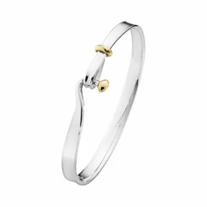 GEORG JENSEN ARMRING TORUN SØLV OG GULL