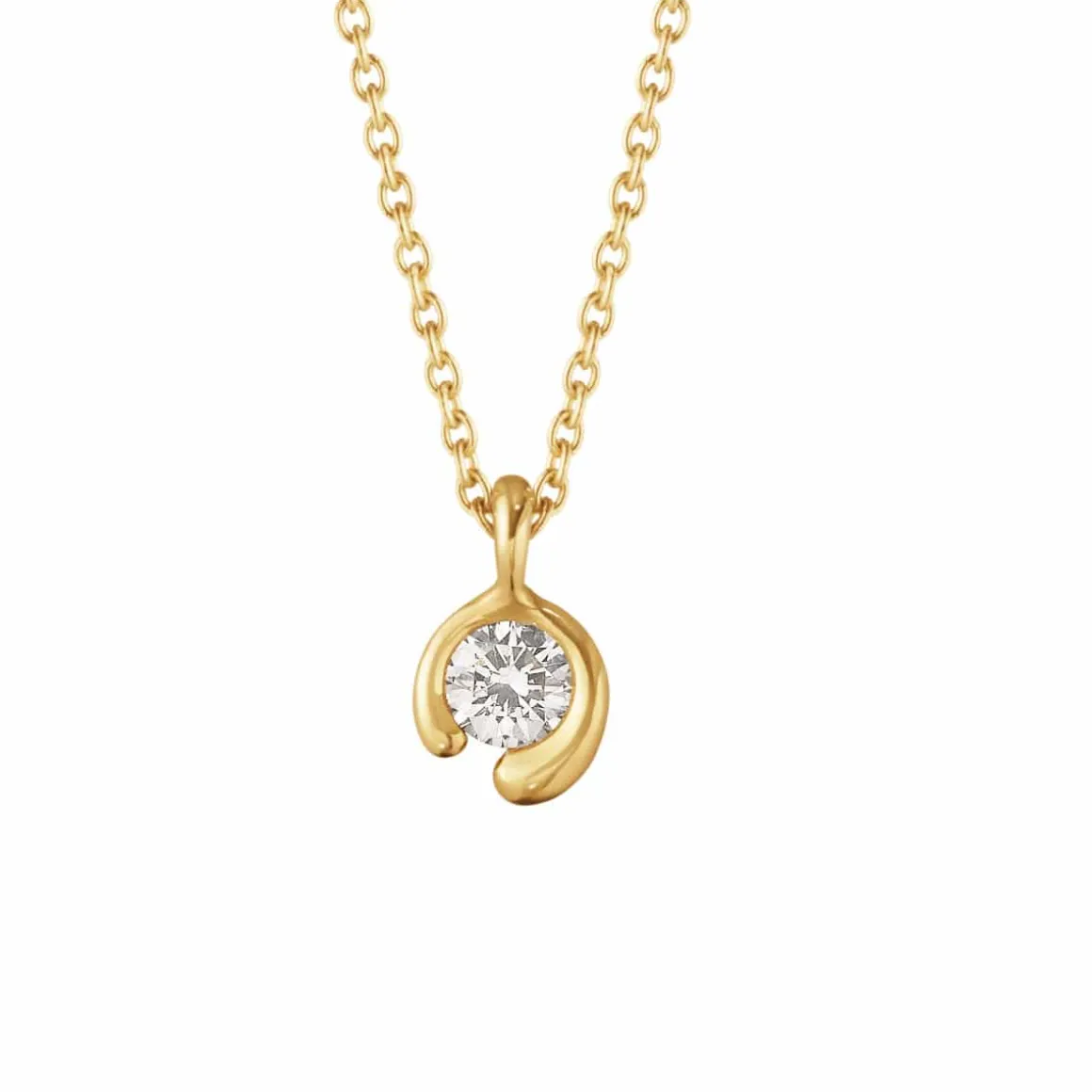 georg_jensen_enstens_hals_0-1.webp GEORG JENSEN ENSTENS HALSSKJEDE MERCY GULTGULL 0,10CT