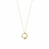 GEORG JENSEN HALSSKJEDE MERCY GULTGULL