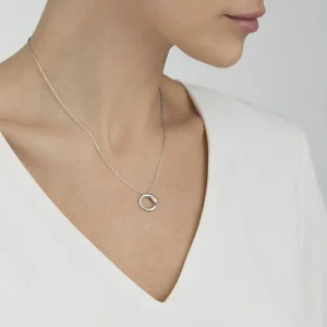 GEORG JENSEN KJEDE MED ANHENG MERCY SØLV LITEN