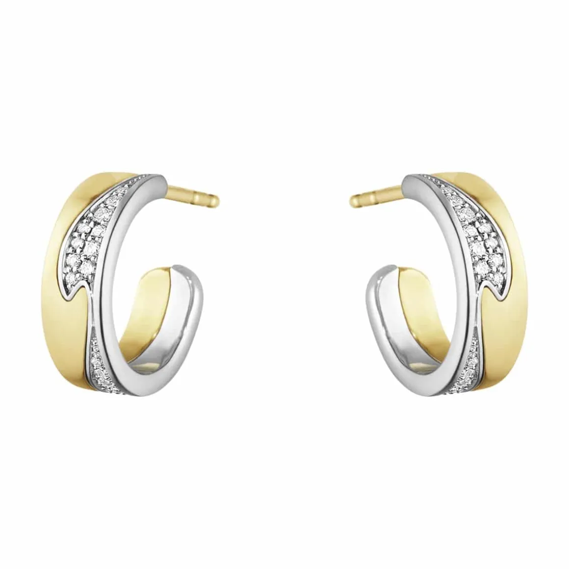 georg_jensen_redobber_fus_0.webp GEORG JENSEN ØREDOBBER FUSION GULL MED DIAMANTER