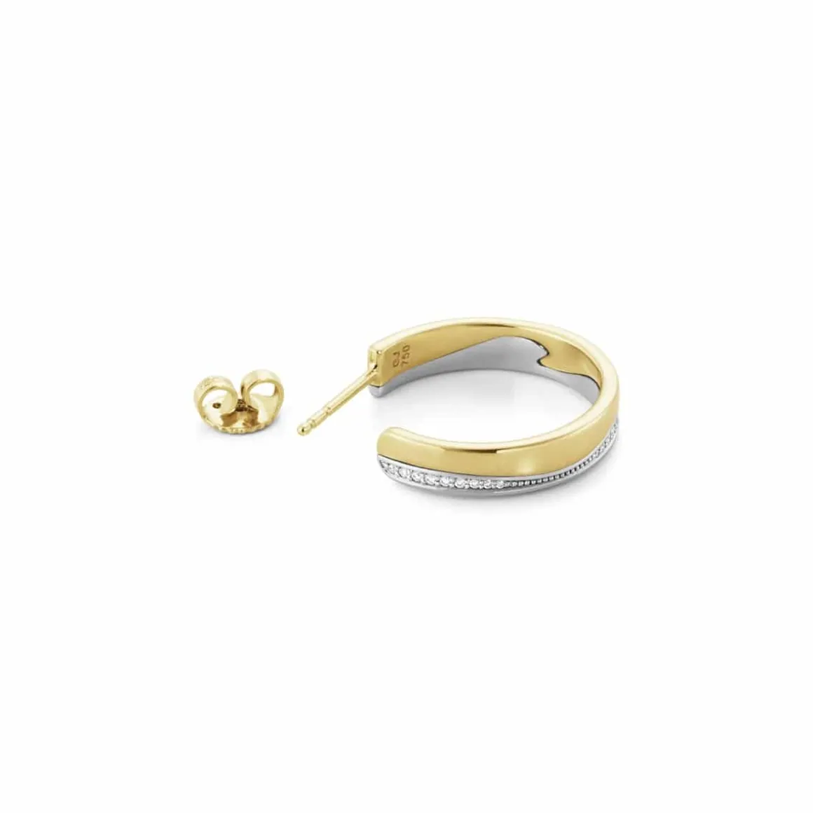 georg_jensen_redobber_fus_3.webp GEORG JENSEN ØREDOBBER FUSION GULL MED DIAMANTER STORE