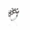 GEORG JENSEN RING MOONLIGHT GRAPES SØLV LITEN