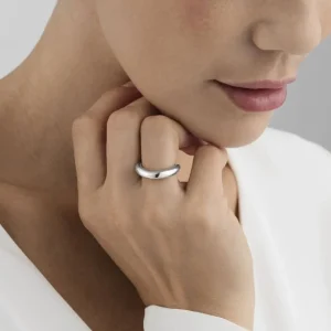 GEORG JENSEN RING OFFSPRING SØLV