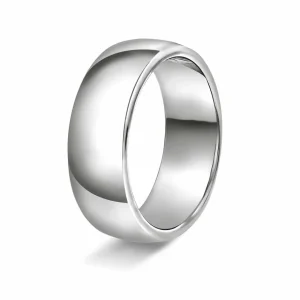 GIFTERING HELLMAN HVITTGULL 7MM HVELVET INNVENDIG FLAT