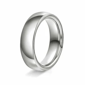 GIFTERING HELLMAN HVITTGULL 6MM OVAL