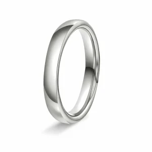 GIFTERING HELLMAN HVITTGULL 3MM OVAL