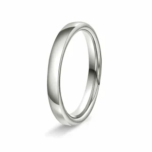 GIFTERING HELLMAN HVITTGULL 2MM OVAL